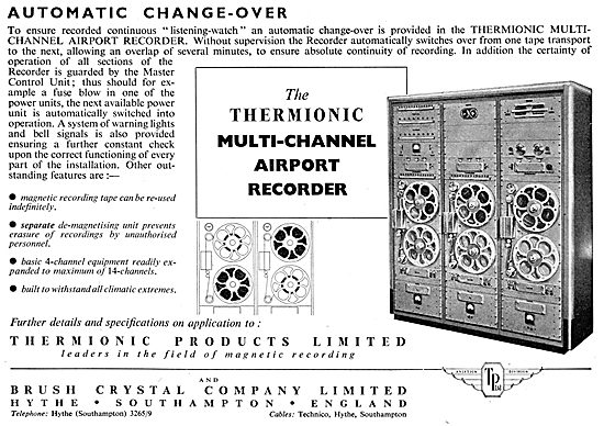Thermionic Products Multi-Channel Airport ATC Recorders          