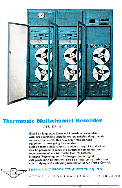 Thermionic Airport Data Recorders 1961                           