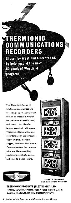 Thermionic Communications Recorders                              