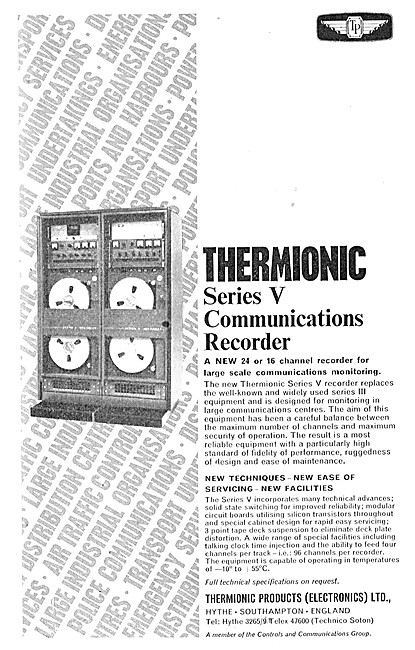 Thermionic Series V Communications Recorder                      