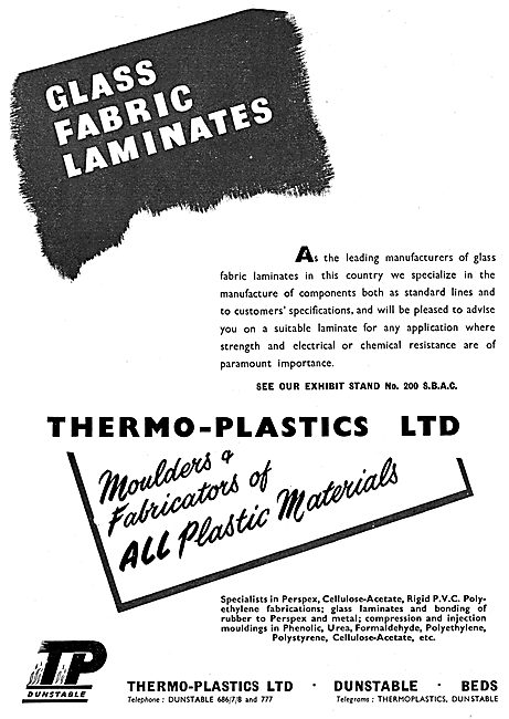 Thermo-Plastics : Fibre Glass Laminates                          