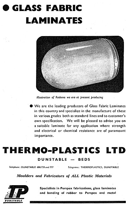 Thermo-Plastics : Fibre Glass Laminates. Glass Fibre Laminates   