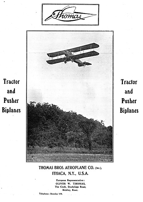 Thomas Tractor Biplanes                                          