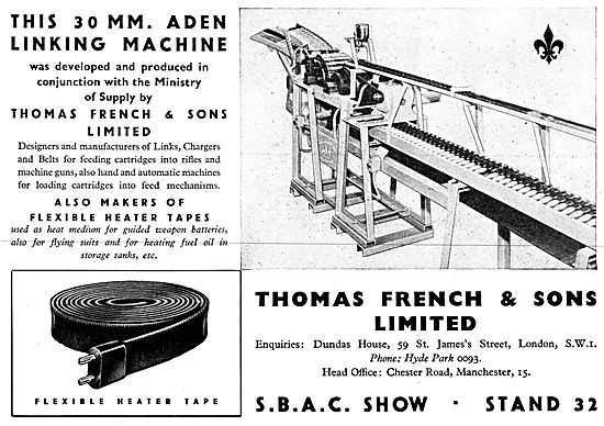 Thomas French 30mm Aden Linking Machine                          
