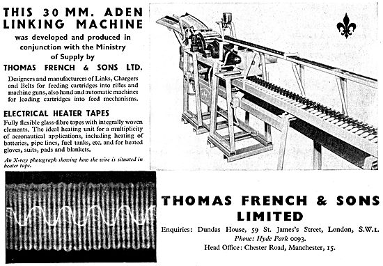 Thomas French 30mm Aden Linking Machine                          