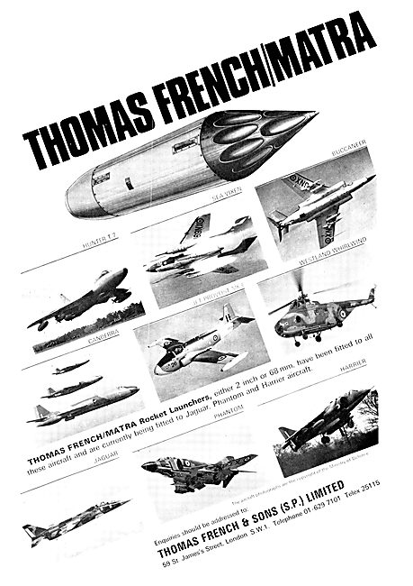 Thomas French Matra Rocket Launcher                              