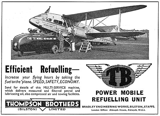 Thompson Brothers Mobile Aircraft Refuelling Unit                