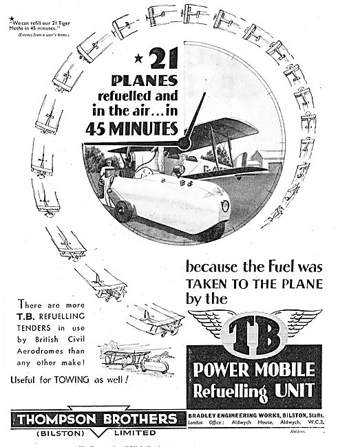 Thompson Brothers Mobile Aircraft Refuelling Tenders             