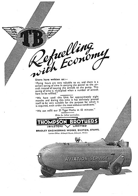 Thompson Brothers Mobile Aircraft Refuelling Units               