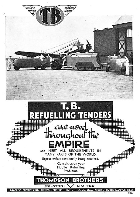 Thompson Brothers Refuelling Tenders                             