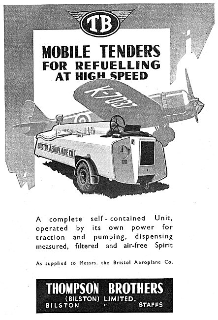 Thompson Brothers Aircraft Refuelling Tender                     