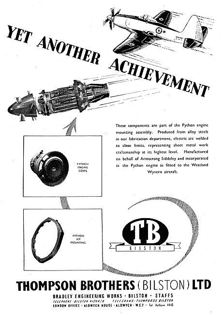 Thompson Brothers Alloy Steel Fabrications & Assemblies          