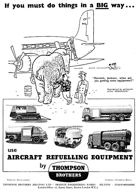 Thompson Brothers Aircraft Refuelling Equipment                  