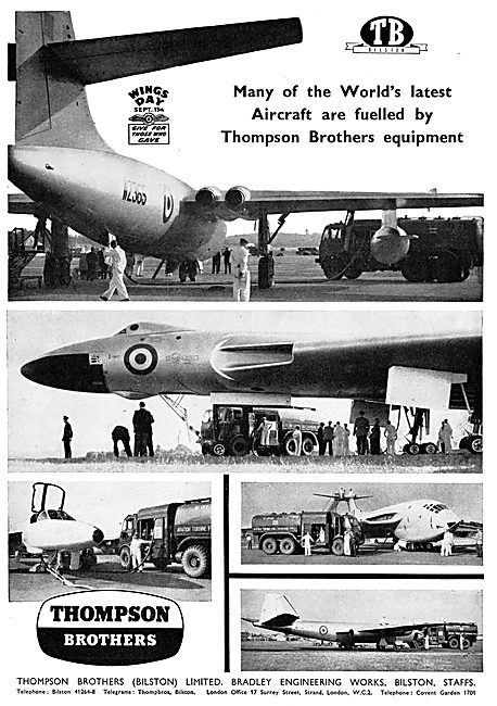 Thompson Brothers Aircraft Refuelling Units                      