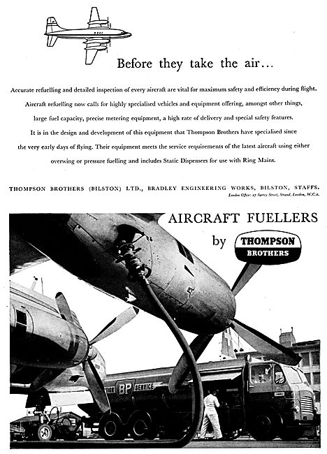 Thompson Brothers Aircraft Refuelling Equipment                  