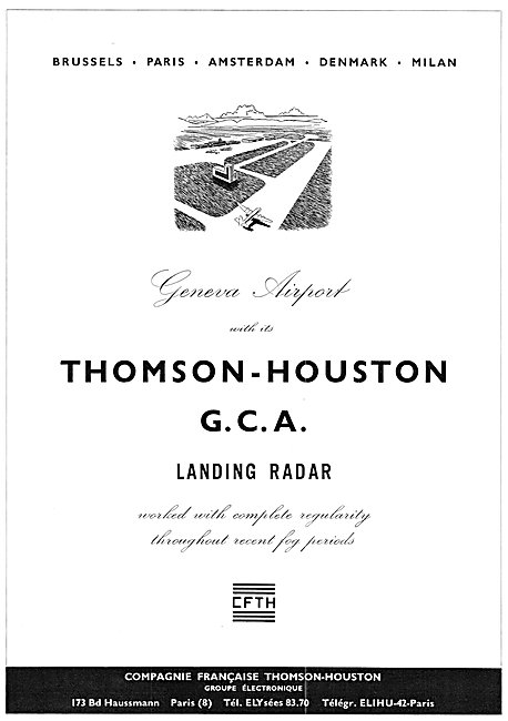 Thomson-Houston GCA Landing Radar                                