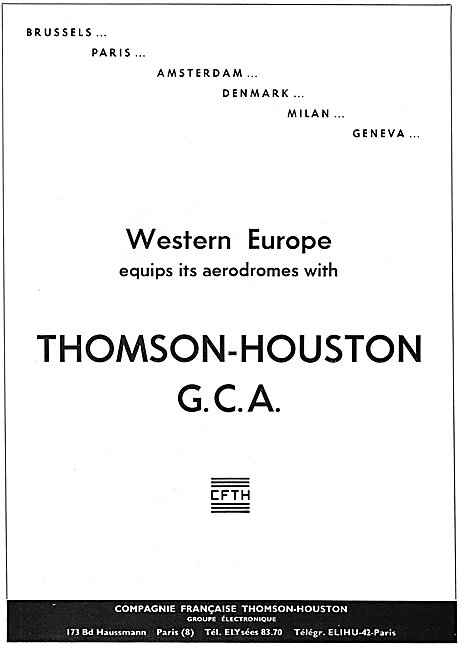 Thomson-Houston GCA Landing Radar                                