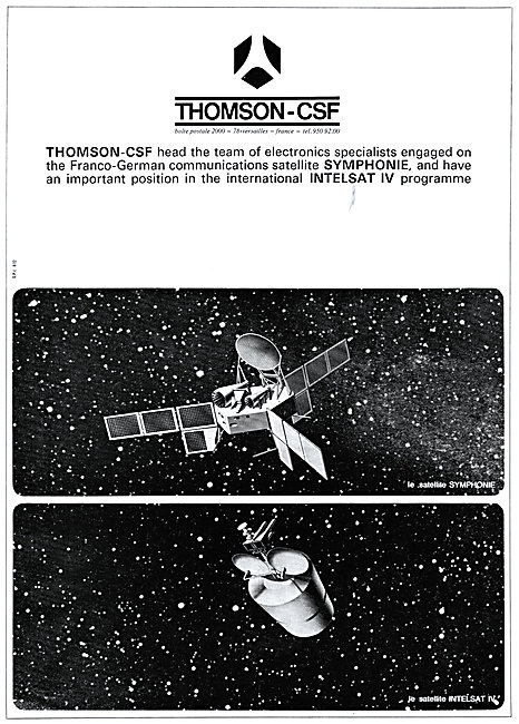 Thomson-CSF Space Communications Systems                         