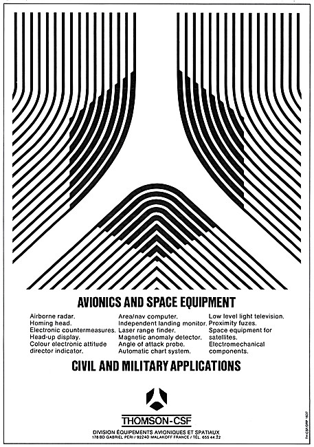 Thomson-CSF Avionics & Space Equipment                           