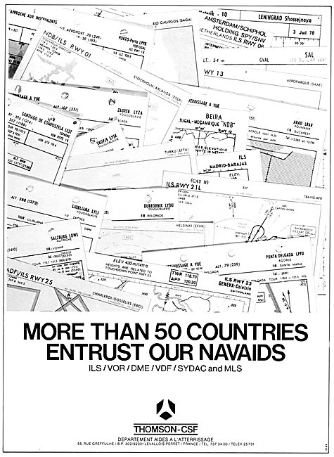 Thomson-CSF Avionics, Electronics, ATC & Defence Systems         