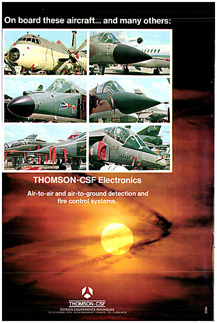 Thomson-CSF Electronics Radar, ATC  & Fire Control Systems       