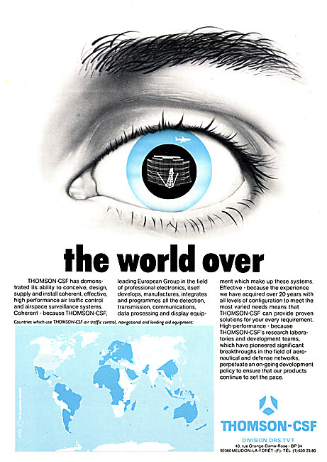 Thomson-CSF Air Traffic Control Equipment                        