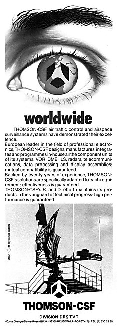 Thomson-CSF ATC Surveillance Radar Systems                       