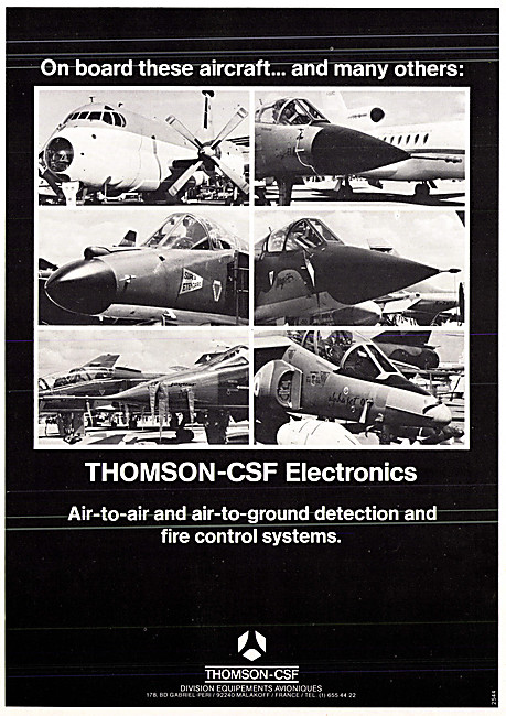 Thomson-CSF Electronics - Military Fire Control Systems          