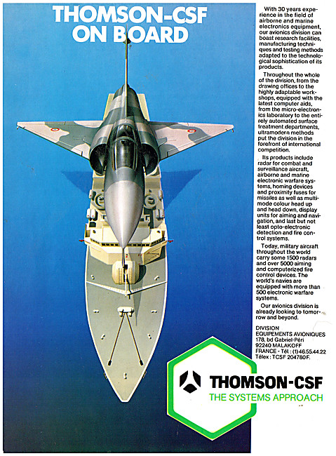Thomson-CSF Avionics                                             