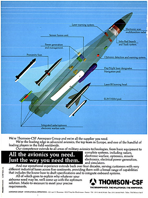 Thomson-CSF Military Avionics & Defence Systems                  