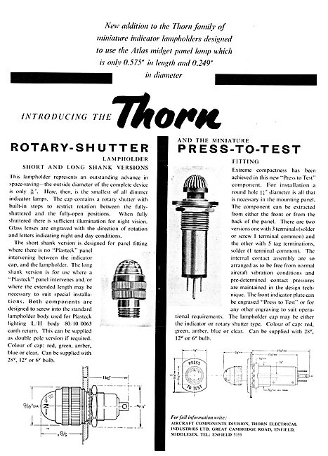 Thorn Electrical Components                                      