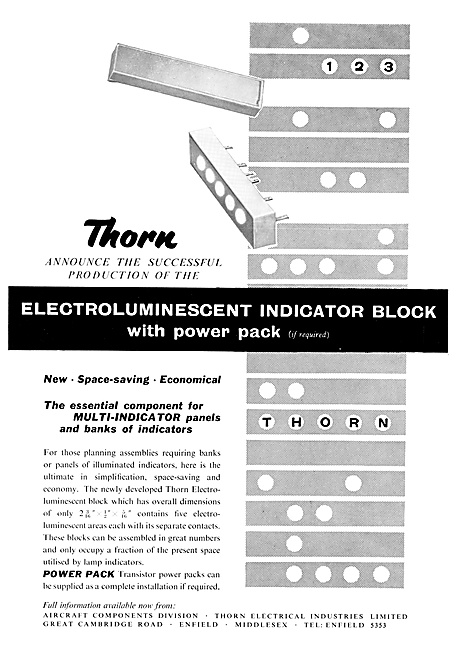 Thorn Electrical Components - Thorn Aircraft Lighting            