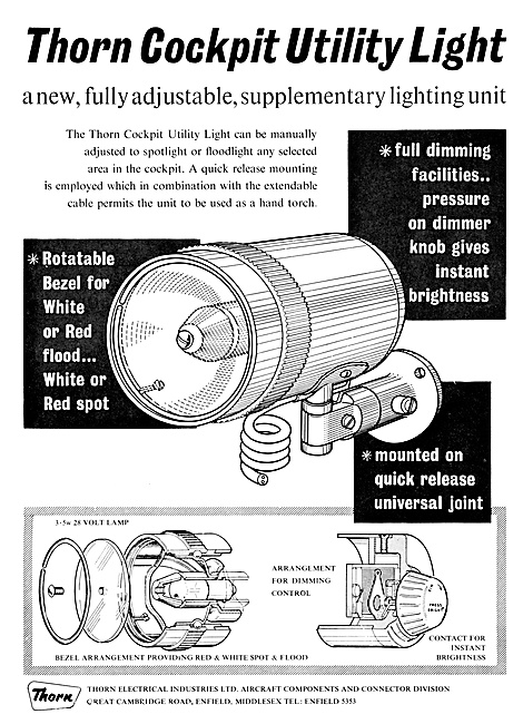 Thorn  Aircraft Electrical & Lighting Components                 