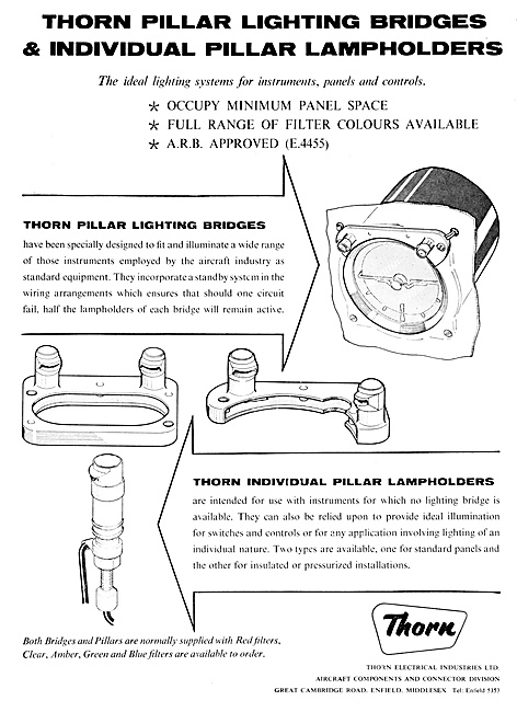 Thorn  Aircraft Electrical & Lighting Components                 