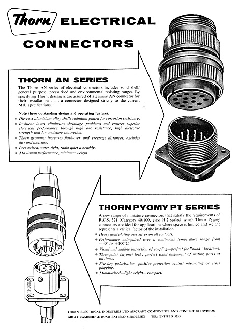 Thorn  Aircraft Electrical & Lighting Components                 