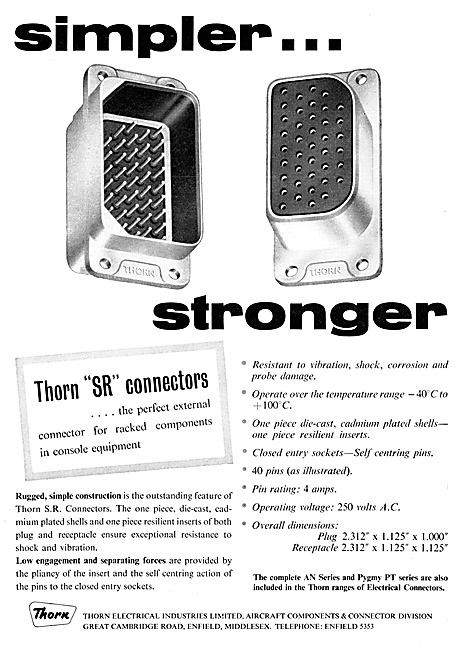 Thorn  Aircraft Electrical & Lighting Components                 