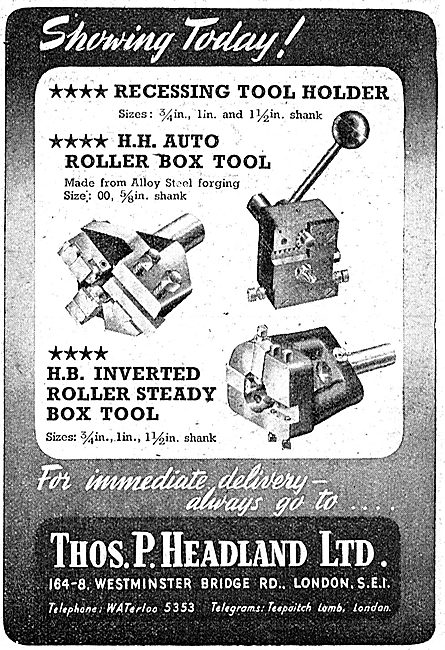 Thomas Headland Machine Tools - Euco Turret Tools                