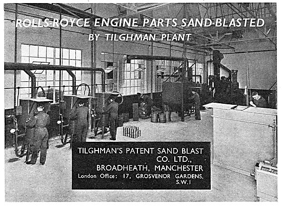 Tilghman's Patent Sand Blast Machinery                           