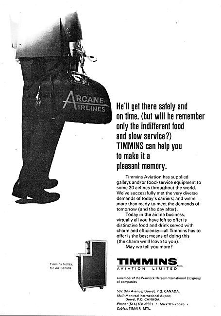 Timmins Aviation Galley Equipment                                