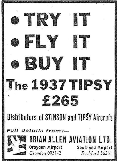 Tipsy Aircraft - Brian Allen                                     