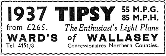 Tipsy Aircraft - Wards Of Wallasey                               