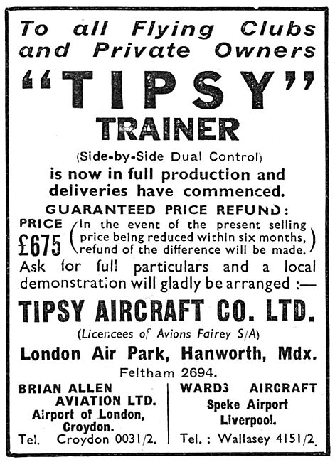 Tipsy Trainer 1938                                               