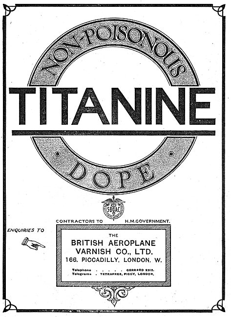 Titanine Aeroplane Dope                                          