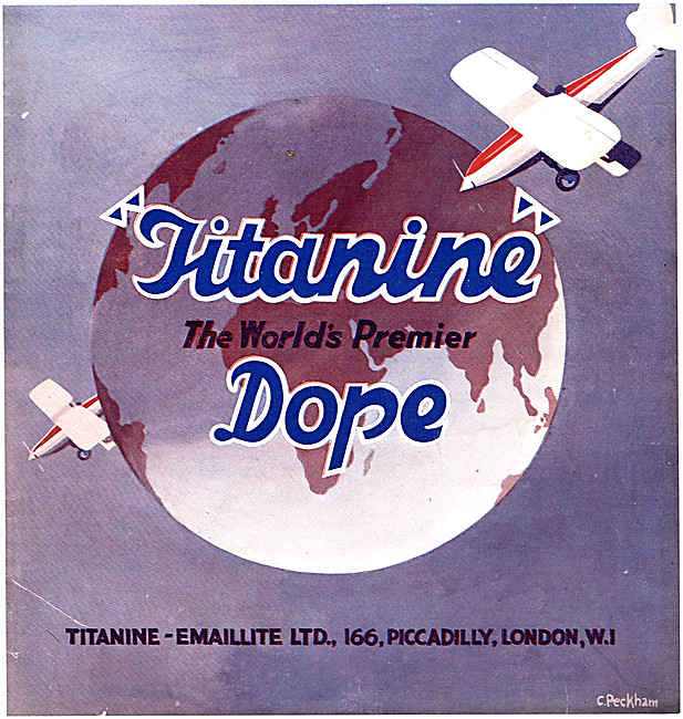 Titanine Emaillite Aircraft Fabric Dope                          