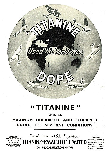 Titanine Used Worlwide                                           