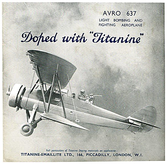 Avro 637 Doped With Titanine                                     