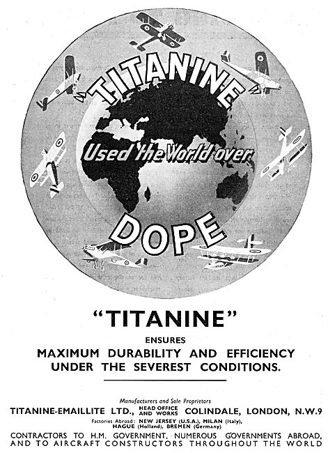 Titanine Aircraft Dope                                           