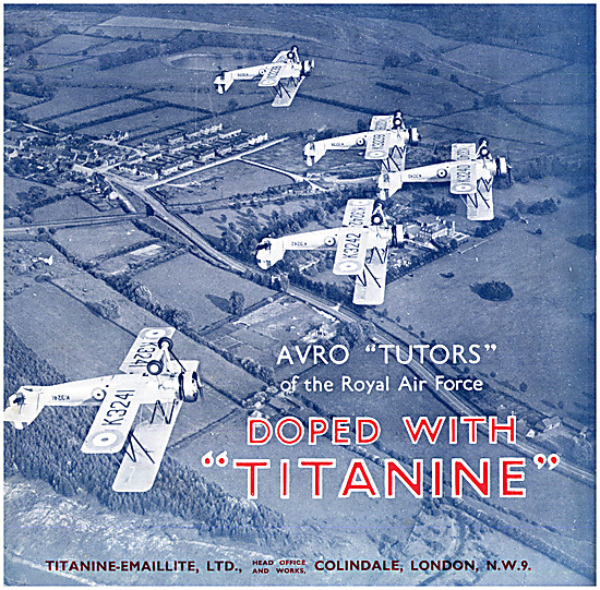 Avro Tutors Doped With Titanine                                  