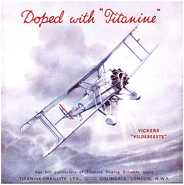 Vickers Vildebeest Doped With Titanine                           