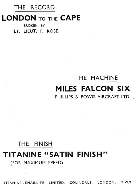 Titanine Satin Finish For Aircraft                               